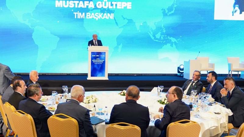 TİM Chairman Mustafa Gültepe attends the 13th Ambassadors' Conference